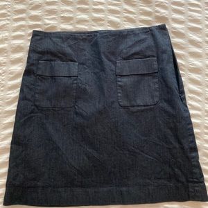 Loft cotton mini skirt